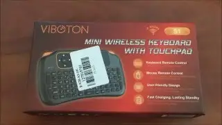 Viboton S1 2.4GHz Wireless Keyboard with Air Mouse from gearbest.com