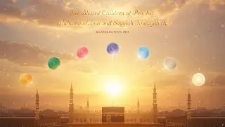 &ldquo;The Blessed Children of Prophet Muhammad ﷺ and Sayyidah Khadijah (RA)&rdquo; ✨