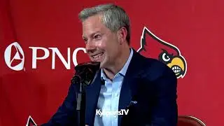 Coach Ryan Odom Recaps Virginia Cavaliers Basketball WIN vs Louisville