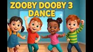 zooby dooby 3#cartoon # Fun Kids Dance Performance#animation#Cute & Energetic Moves#disney #funny #