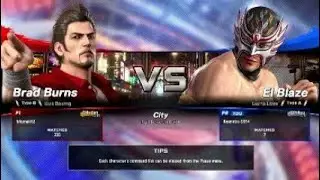 Virtua Fighter 5: Ultimate Showdown. СЕТЕВОЙ РЕЖИМ. BRAD BURNS ПРОТИВ EL BLAZE.