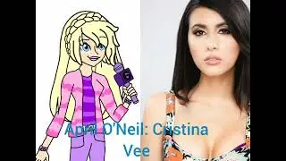 Cristina Vee as April O'Neil (Adventures of TMNT Voice Cast Part 2) 