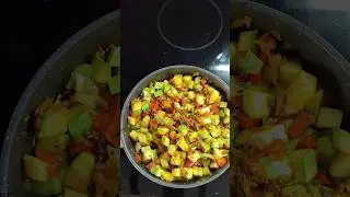Овощное рагу с кабачками - один из моих любимых альтернативных гарниров❤#быстро #вкусно #рецепт #топ