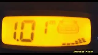 Демонстрация работы парктроника ParkMaster 4-DJ-30