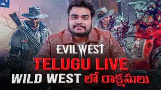 [Telugu Game Live] Evil West | PC | Vertical | Brutal Vampire Action 🔥