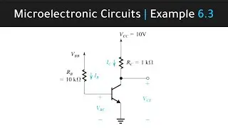 BJT Problems | Example 6.3 - Exercise 6.19 - 6.21