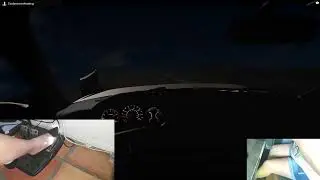 Woman cranking car #pedalpumpingcar