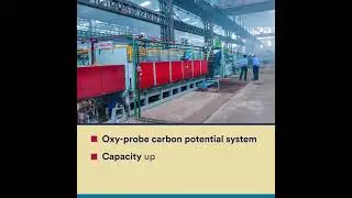 Continuous Mesh Belt, Hardening, Quenching And Tempering Furnace | Precision Controls