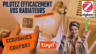 Robinets thermostatiques connect&eacute;s : mon chauffage intelligent pi&egrave;ce par pi&egrave;ce 🔥📱