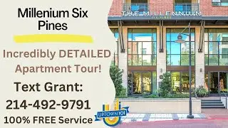 Millennium Six Pines | The Woodlands TX | One Bedroom Model - Quick Walkthrough!