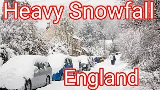 Again,  Heavy snow  in England | Early Morning update 