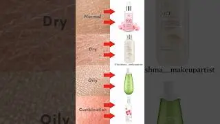 Perfect Toner For Your Skin Type✅ #toner #skincareproducts  #skincare #skincaretips #skincareroutine