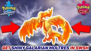 How to get SHINY GALARIAN MOLTRES in Pok&eacute;mon Sword/Shield &bull; Event Guide Tutorial