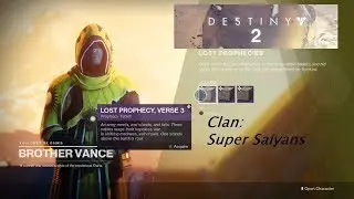 Destiny 2 Lost Prophecy Verse 3 Forge + Strikes!