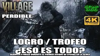 Resident Evil 8 Village | Logro / Trofeo: &iquest;Eso es todo? (Derrotar a Urias en la emboscada) PERDIBLE