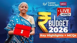 Union Budget 2026: Key Highlights, Announcements & Exam Relevance | Economy, Tax & Growth (In Hindi)