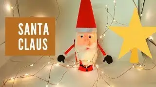 How To Make Santa Claus From Disposable Coffee Cups | Paper Cups Santa Claus | Christmas Crafts Idea