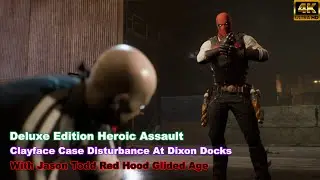 Gotham Knights DE HA Red Hood Gilded Age Clayface Case At Dixon Docks