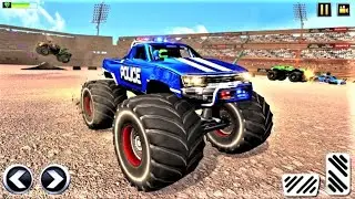 Police Cargo Vehicle Transport - US Police Monster Truck Driving: Arrest Criminal - Android Gameplay