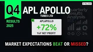 APL APOLLO TUBES Q4 Results 2025 | Quarterly Results Analysis