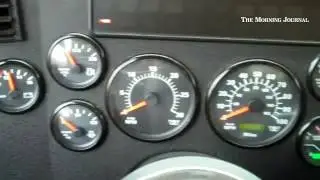 Inside snow plow: @OhioTurnpike Maint Eng Matta explains controls @calm2121