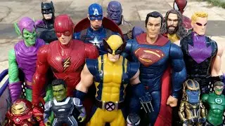Avengers Superhero Story,Captain America, Marvel vs justice league Superman,Thanos, Wolverine.DC.468