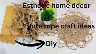 Jute rope ka Kamaal|cardboard and jute rope se bnaya beautiful craft|@Reena-123 