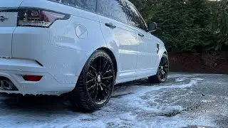 Range Rover SVR Oil Change.