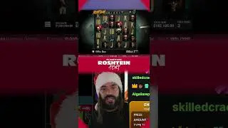 🤡 ROSHTEIN winning $861K on ROTTEN highlight 🤡 #bigwin #roshtein #slot #jackpot