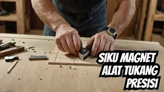 KERJA PRESISI! SIKU MAGNET 4 SET WAJIB TUKANG! #alattukang #perkakas #diy #konstruksi #alatbantu