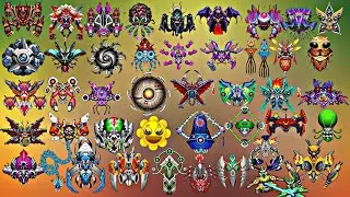 SPACE SHOOTER: GALAXY ATTACK ALL BOSSES #7 rocket studio Live 2024 | Brown2k2gaming