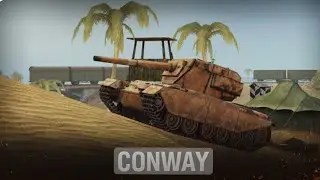 World Of Tank Blitz. Conway Tank Destroyer HighLights.