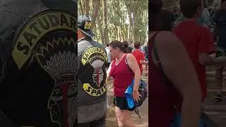 🔥 Hells Angels Bike Show Spain 🏍️ | Satudarah Visiting 💀#HellsAngels #BikeShowSpain #Satudarah