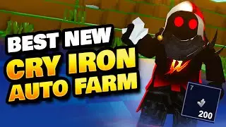 Лучшая новая ферма Cry Iron Auto Farm в Roblox Islands