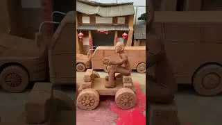 🍶Diy mini chaff cutter machine | mini tractor | @Mini Creative #minicreative #minimachine#129