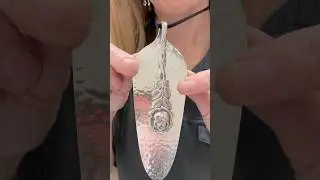 Making a silverware statement necklace! #upcycle #jewelry #silverware #handmadejewelry #diy