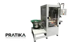 Macchina tampografica automatica stampa tappi-automatic pad printing machine caps-SATURNO AS1301
