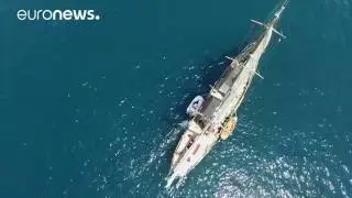 Drone footage:XIV Bailli de Suffren' sailing prize