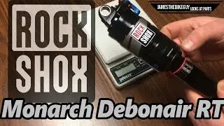 Rock Shox Monarch DebonAir DB3 RT Rear Shock - Close Look - ACTUAL WEIGHT