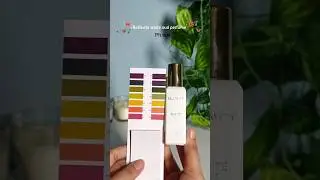 ph result || bellavita white oud edp perfume ph testing #shorts