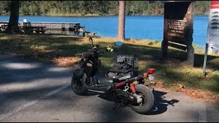 75 mile ride on the Honda Ruckus