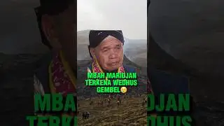 GUNUNG MERAPI SAAT MBAH MARIDJAN ADA😢 #keajaibandunia #faktaunik #faktadunia #shorts #faktamenarik