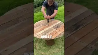 Watch This Man Craft an AMAZING Outdoor Table from a giant tree