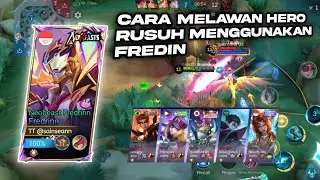 TUTORIAL FREDIN VS HERO RUSUH | MLBB
