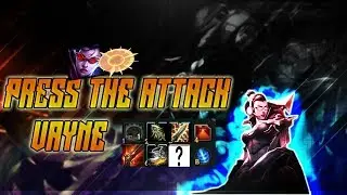 Press The Attack+Vayne??!! (Secret OP build) @ League of legends Gameplay