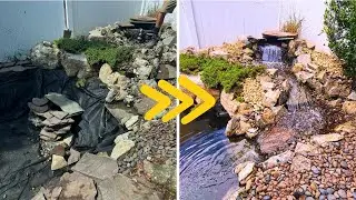 We Found the Hidden Leak! Full Pond Rehab & Makeover in East Meadow 🛠️🐟