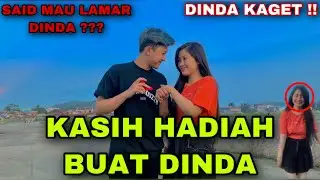 KASIH HADIAH BUAT DINDA !!! DINDA KAGET !! #SVLOG3