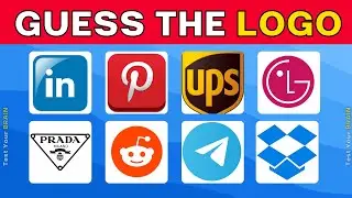 Guess Logo in 5 Seconds | 90 Famous Logos | Test Your Brain Quiz