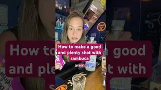 What can I make with sambuca? How to make a good and plenty shot #sambuca #blackliquorice
