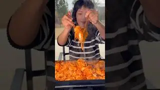 When Asian mom lets you eat only one piece of kimchi&hellip; #food #eating #mukbang #cooking #noodles